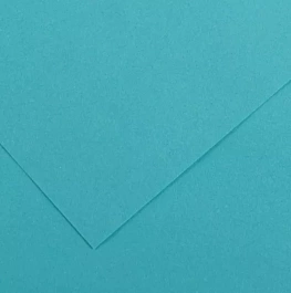 Papel Iris Vivaldi 25 Azul Turquesa Canson A4 185g/m²