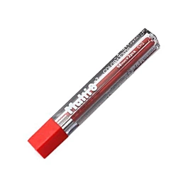 Set of 2 Red Multi8 Pentel 2mm Leads
