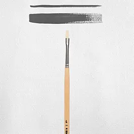 Pincel Cerda Plano Mango Largo Serie 200 Rembrandt Nº2