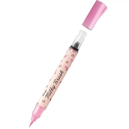 Rotulador Pastel Pink Milky Brush Pentel