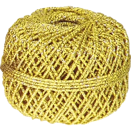 Bobina de hilo metalizado dorado Clairefontaine 1mmx20m