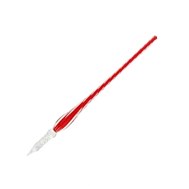 Pluma de vidrio redonda Rojo algarroba J.Herbin 18,5cm