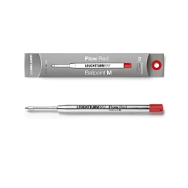 Leuchtturm1917 Set 2 ink refills biros Drehgriffel Nr.1 Red Flow M