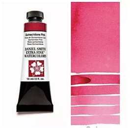 Daniel Smith Extra-Fine Watercolour, Quinacridone Pink, S.2 tube, 15ml