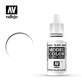 Farba modelarska 951 biały Model Color Vallejo 17ml