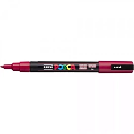Rotulador Uni Posca PC3M Rojo oscuro
