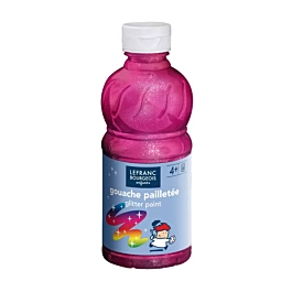 Lefranc and Bourgeois Gouache glitter Pale pink 250ml