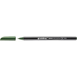 Feutre vert olive 1200 pointe fine Edding