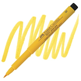 Faber Castell Pitt Artist Pen Brush B 109 Chromgelb