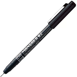 Cienkopis skalibrowany czarny Cartoonist Mangaka Zig 02