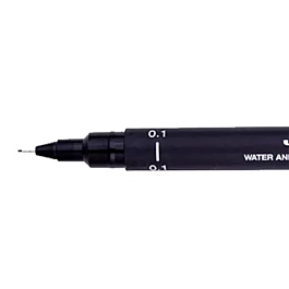 Stylo d'étalonnage Uni Pin's Uni-Ball Noir 0,1mm