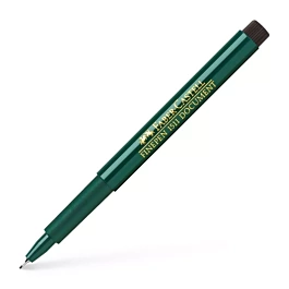 Zwarte markeerstift 1511 Finepen Faber-Castel 0,4 mm