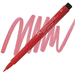 Faber Castell Pitt Artist Pen Brush B 121 Geraniumrot hell