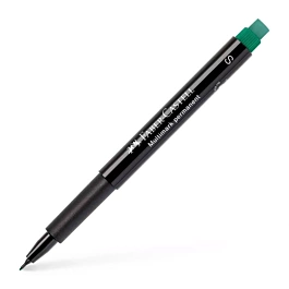 Rotulador Permanente Verde Super Fino Multimark Faber-Castell