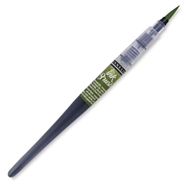 Marcador verde oliva 813 Ink Brush Sennelier
