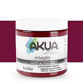 Tusz do grawerowania Quinacridone Magenta Akua Intaglio Speedball 236ml