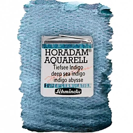 Horadam Superkorrelige aquarelverf 1/2 godet Deep Sea Indigo 952 Schmincke