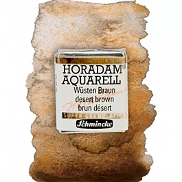 Horadam Superkorrelige aquarelverf 1/2 godet Woestijnbruin 923 Schmincke