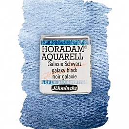 Horadam Superkorrelige aquarelverf 1/2 godet Black Galaxy 975 Schmincke