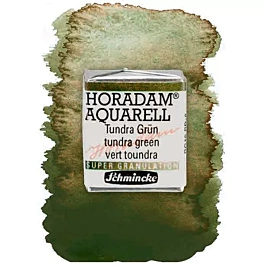 Horadam superkorrelige aquarelverf 1/2 godet toendragroen 985 Schmincke