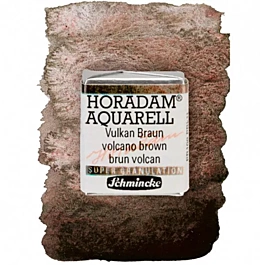 Horadam Superkorrelige aquarelverf 1/2 godet Volcano Brown 915 Schmincke