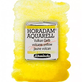 Horadam Superkorrelige aquarelverf 1/2 godet Volcano Yellow 911 Schmincke