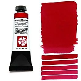 Watercolour Extra Fine Permanent Red Deep tube S.1 Daniel Smith 15ml