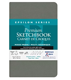 Sketchbook Epsilon Multitechnic 150 g/m² Stillman & Birn 9x14cm