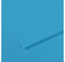 Pack 25 Papeles Mi-Teintes 595 Turquesa Canson A4 160g/m²