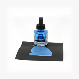 Dr. Ph. Martin's Colour Iridescent Calligraphy Blue Sequins 24R 