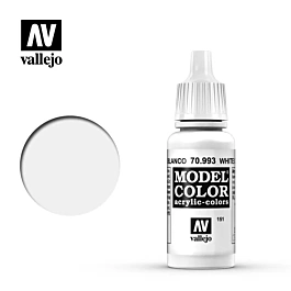 Farba modelarska 993 szary biały Model Color Vallejo 17ml