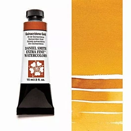 Daniel Smith Extra-Fine Quinacridone Gold Watercolour, S.2 tube, 15ml