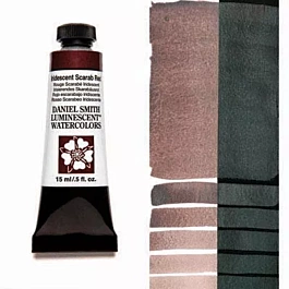 Acuarela Extrafina Iridescent Scarab Red tubo Daniel Smith 15ml
