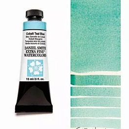 Daniel Smith Extra-Fine Watercolour, Cobalt Teal Blue, S.2 tube, 15ml