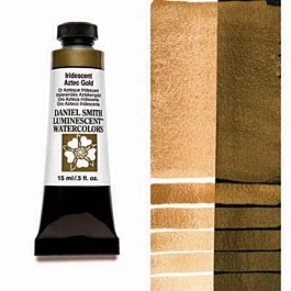 Acuarela Extrafina Iridescent Aztec Gold tubo Daniel Smith 15ml