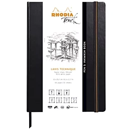Bloc Pen and Inkwash Book Rhodia 29x21cm
