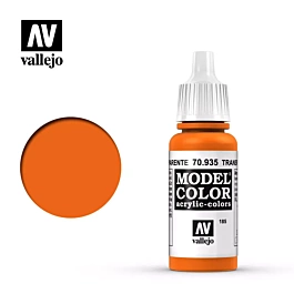 Pintura modelismo 935 naranja transparente Model Color Vallejo 17ml