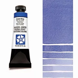 Daniel Smith Extra-Fine Watercolour, Cobalt Blue, S.3 tube, 15ml