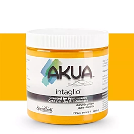Tusz do grawerowania Diarylide Yellow Akua Intaglio Speedball 236ml