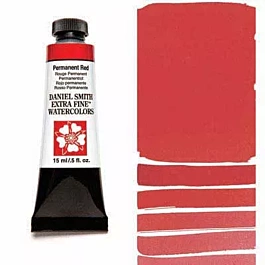Watercolour Extra Fine Permanent Red tube S.1 Daniel Smith 15ml