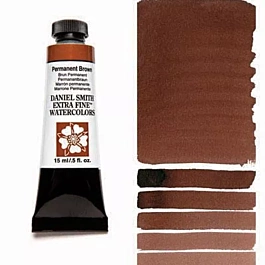 Watercolour Extra Fine Permanent Brown tube S.2 Daniel Smith 15ml