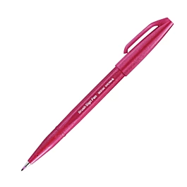 Rotulador Brush Sign Pen Burgundy Pentel