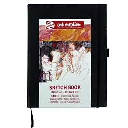 Cuaderno Sketch Book de Viaje ArtCreation 110g/m² 21,5x28cm