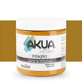 Tusz do grawerowania Yellow Ochre Akua Intaglio Speedball 236ml