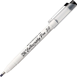Rotulador punta cuadrada negro Calligraphy Zig 3mm