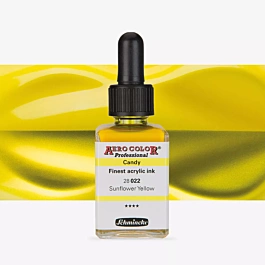 Atrament akrylowy 022 Sunflower Yellow Candy Aerocolor Professional Schmincke 28ml
