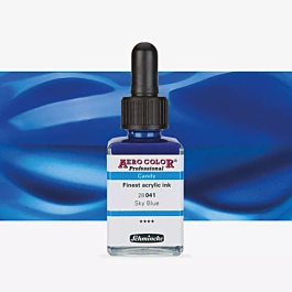 Atrament akrylowy 041 Sky Blue Candy Aerocolor Professional Schmincke 28ml