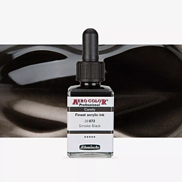 Atrament akrylowy 072 Przydymiony czarny Candy Aerocolor Professional Schmincke 28ml