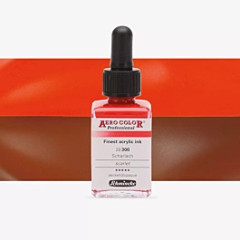 Atrament akrylowy 300 Scarlet Candy Aerocolor Professional Schmincke 28ml
