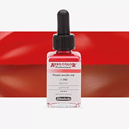Atrament akrylowy 302 Carmine Candy Aerocolor Professional Schmincke 28ml